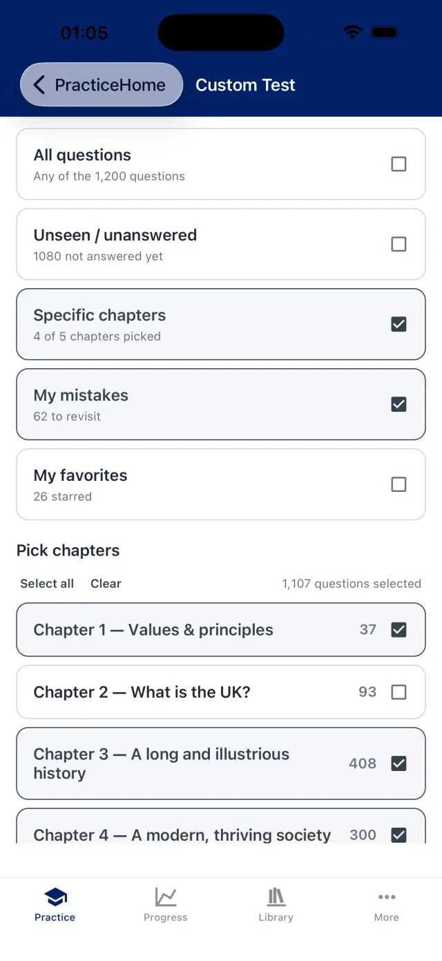 LitUK app screenshot 5