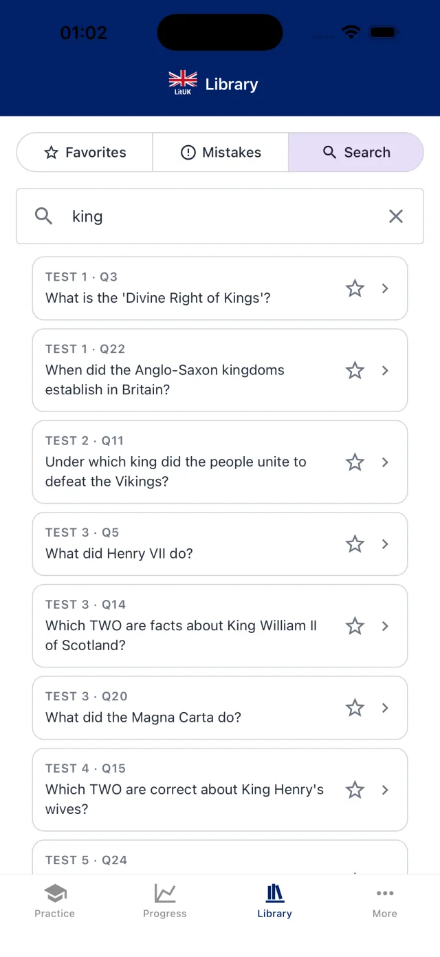 LitUK app screenshot 7